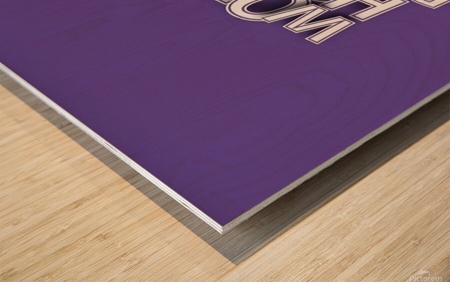 motivation work hard dream big Wood print
