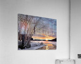 Snowscape Acrylic Print