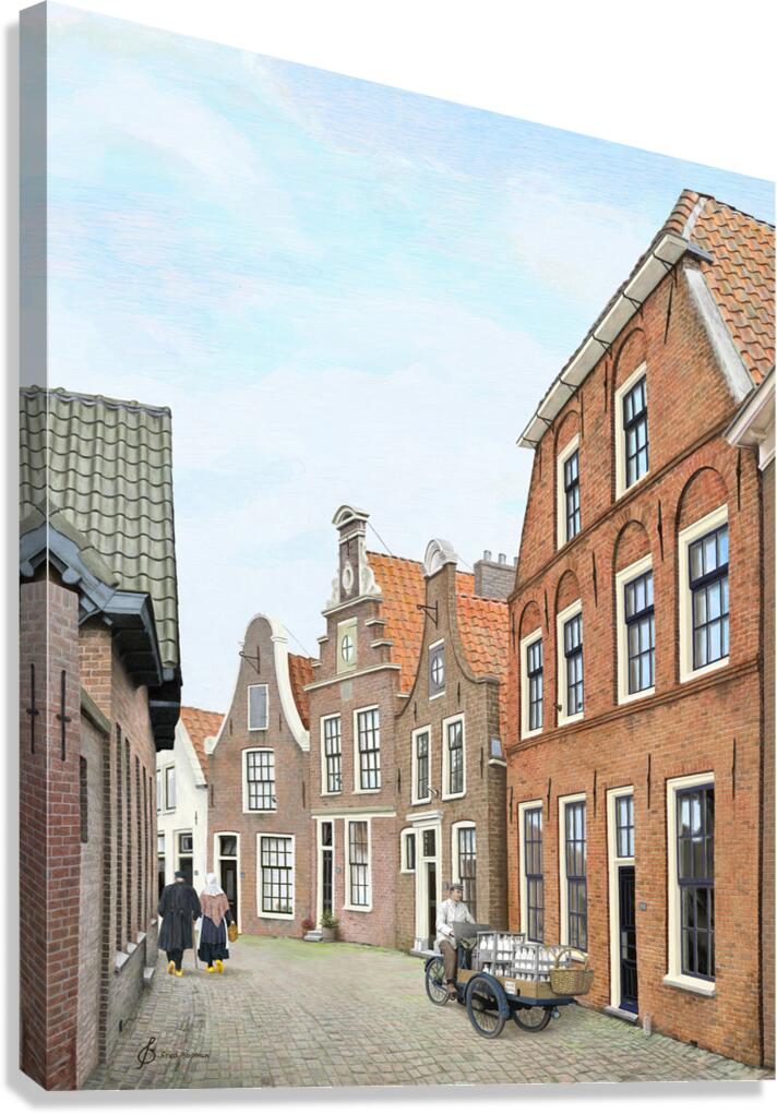 Dutch Street Canvas Print