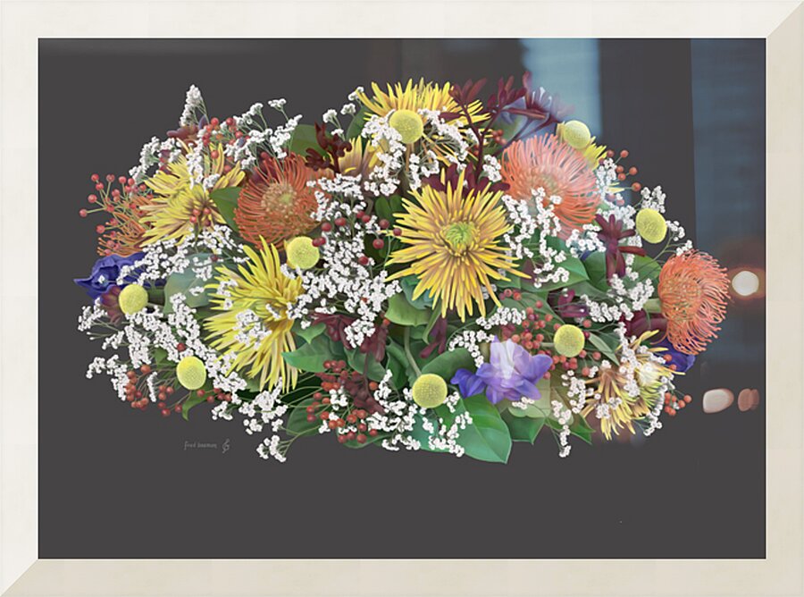 Arrangement Picture Frame print