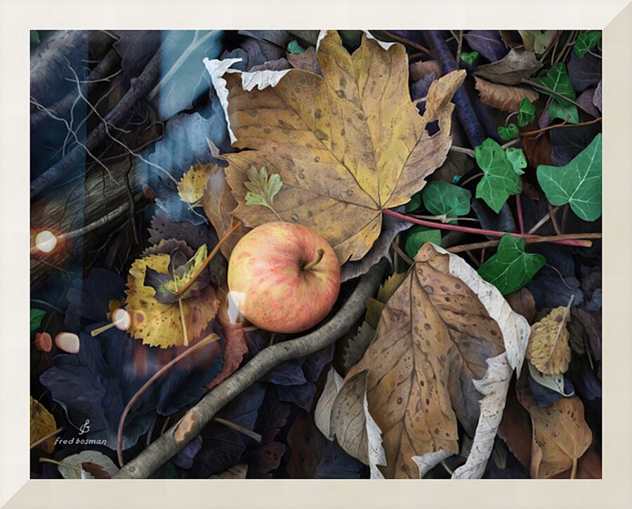 Apple Picture Frame print