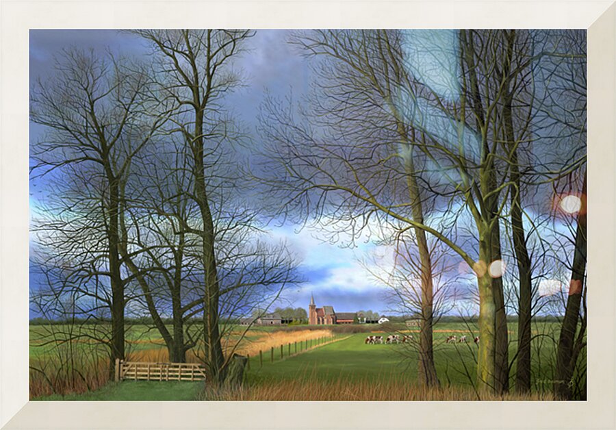Landscape Picture Frame print