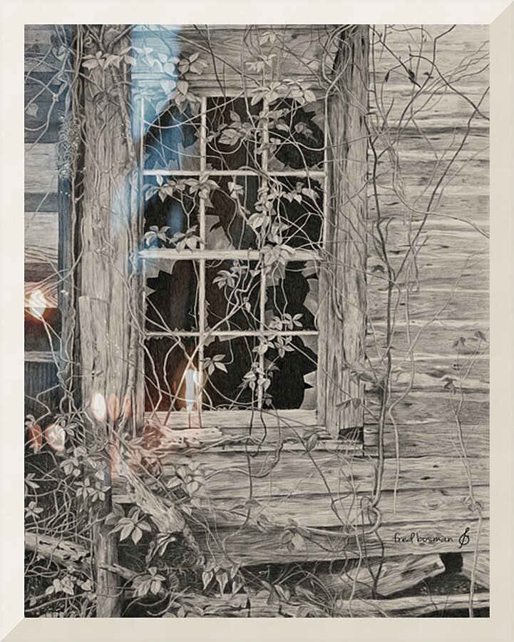 Window Picture Frame print