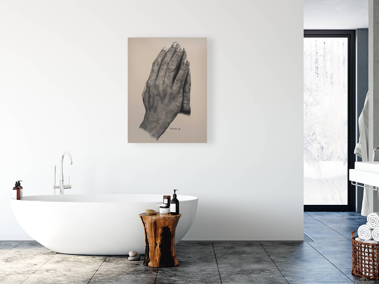 Praying Reproduction
