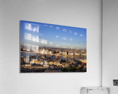 Budapest Sunset Cityscape Acrylic Print
