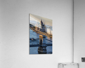 Budapest at Sunset Acrylic Print