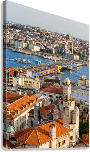 Istanbul Cityscape Canvas Print