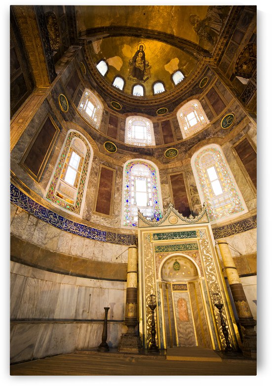 Mihrab In Hagia Sophia by Socratubik