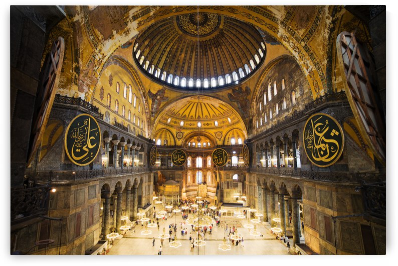 Hagia Sophia Interior by Socratubik