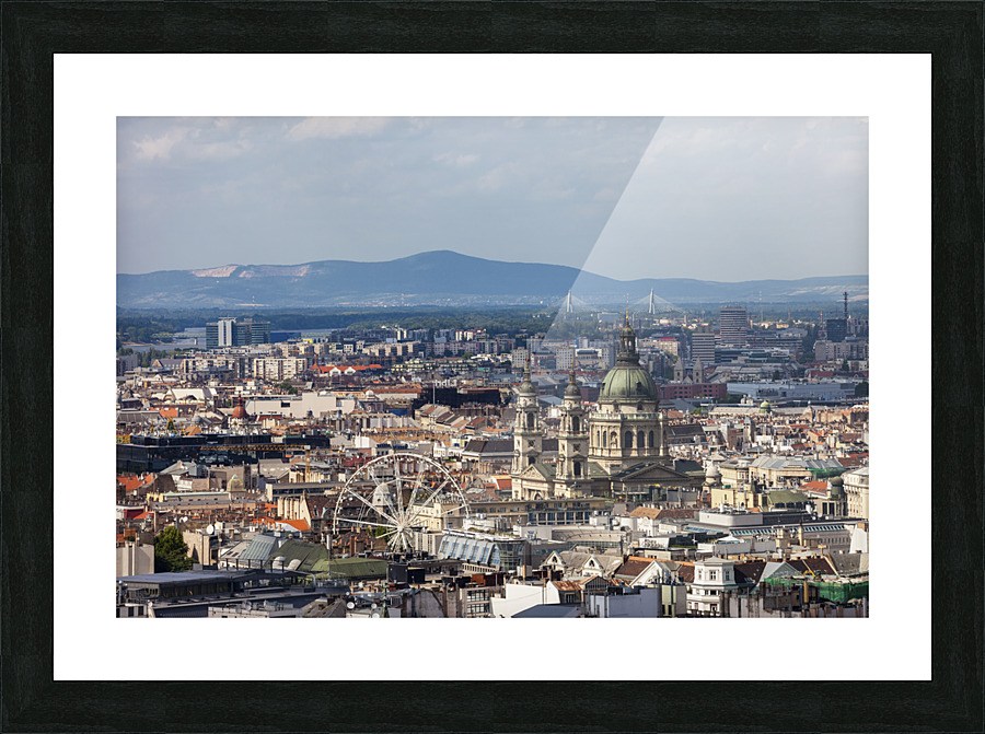 Budapest Cityscape Picture Frame print