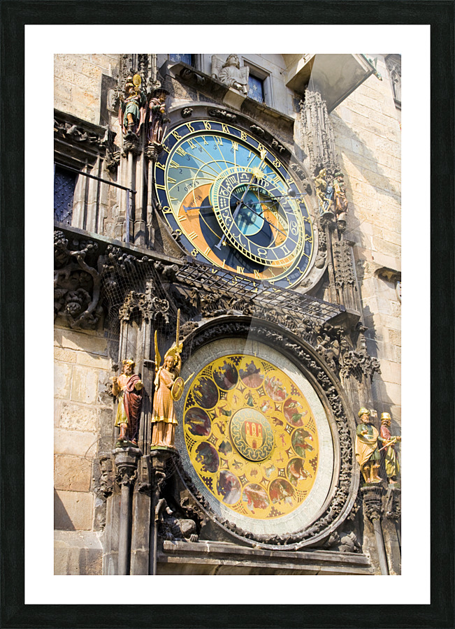 Astronomical Clock In Prague Picture Frame print