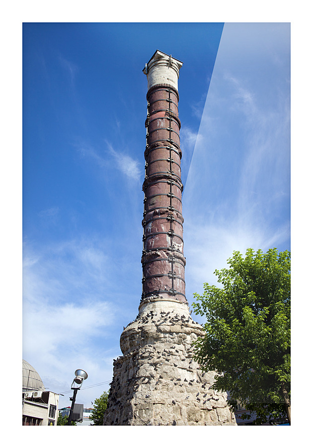 Column of Constantine Picture Frame print