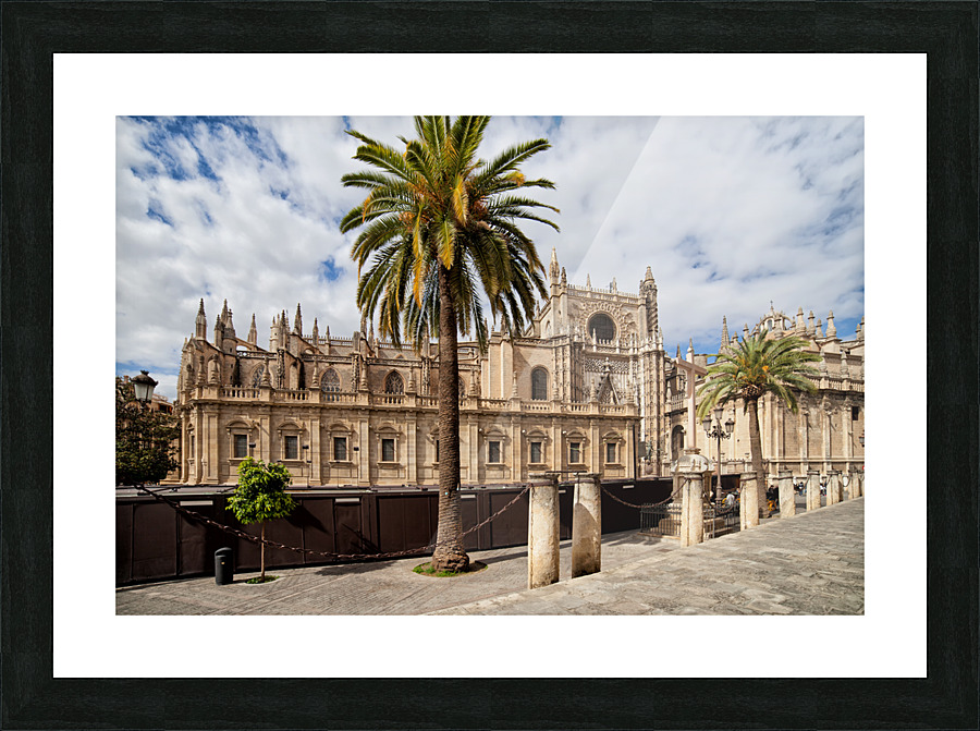 Gothic Seville Cathedral Picture Frame print