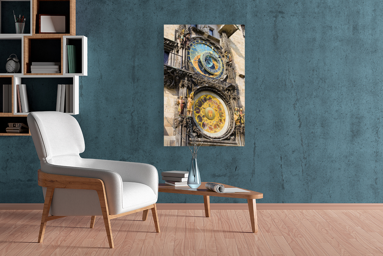 Astronomical Clock In Prague Reproduction