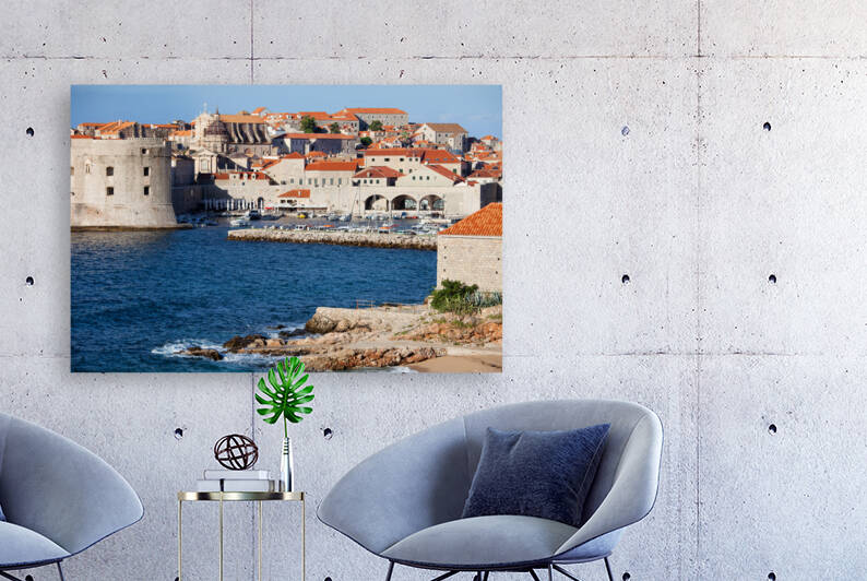 Dubrovnik Old City Skyline by Socratubik
