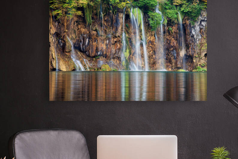 Waterfall In The Plitvice Lakes by Socratubik