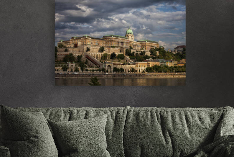 Buda Castle Royal Palace in Budapest by Socratubik