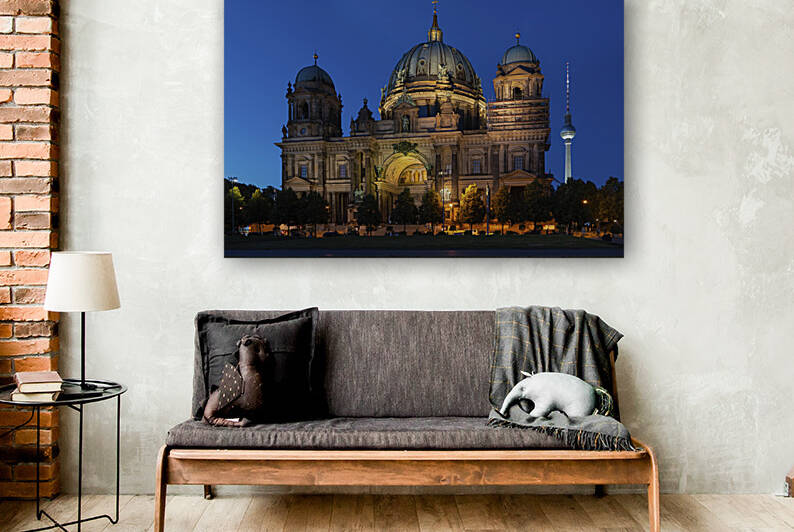 Berlin Cathedral At Night by Socratubik