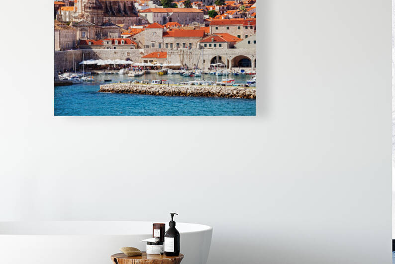 Dubrovnik Old City Skyline by Socratubik