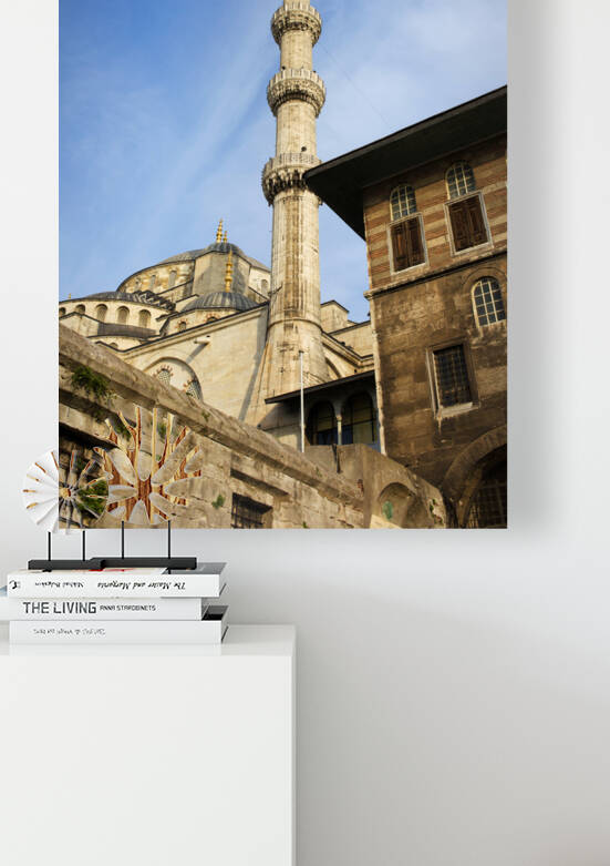 Blue Mosque Minaret by Socratubik
