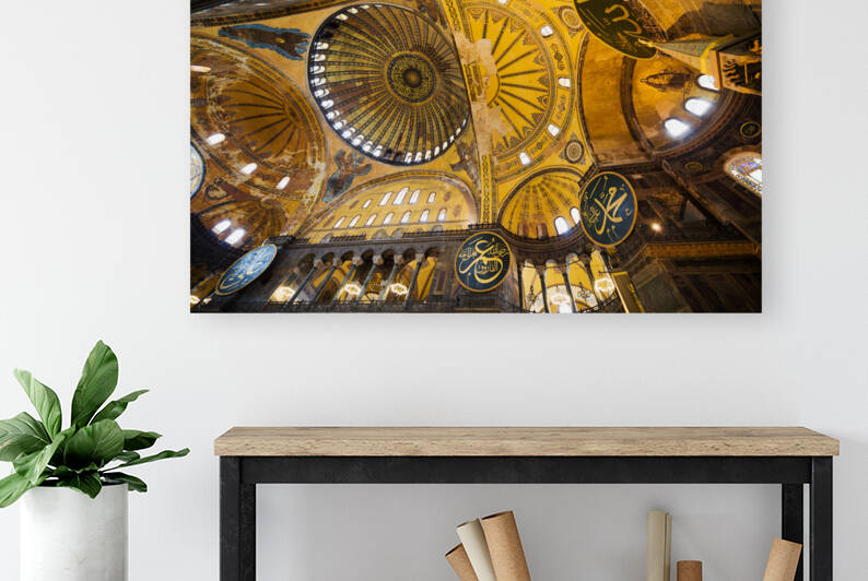 Hagia Sophia Interior Ceiling by Socratubik