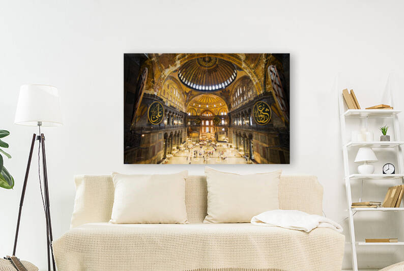 Hagia Sophia Interior by Socratubik