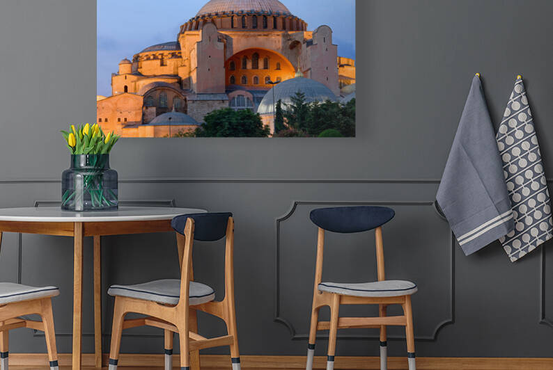 Hagia Sophia at Dusk by Socratubik