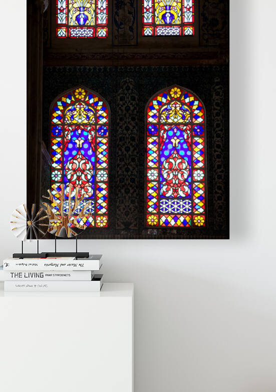 Blue Mosque Stained Glass Windows by Socratubik