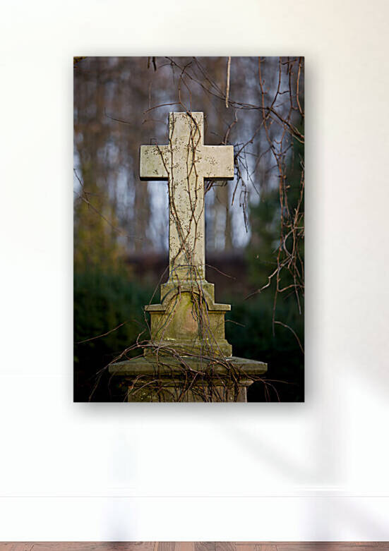 Old Tombstone Cross by Socratubik