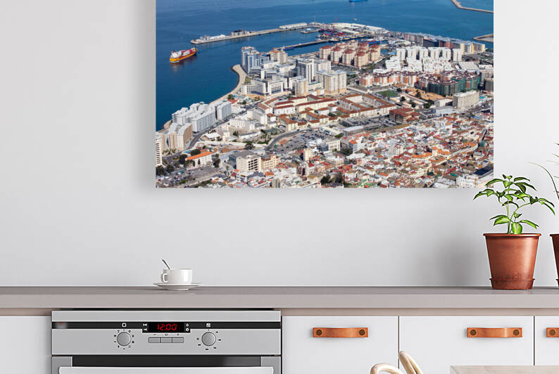 Gibraltar Cityscape by Socratubik