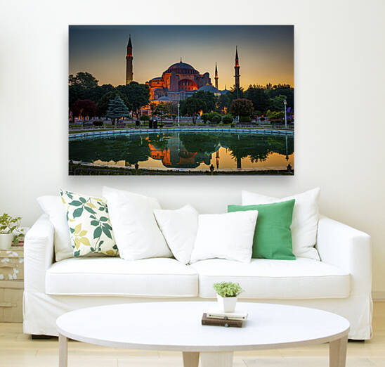 Hagia Sophia at Dawn in Istanbul by Socratubik
