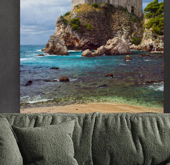 Fort Lovrijenac In Dubrovnik by Socratubik