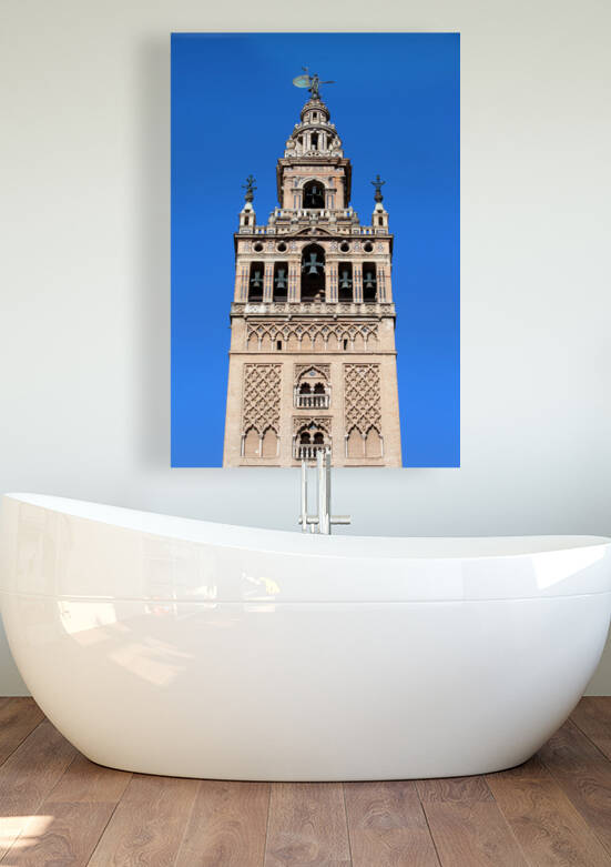 La Giralda Bell Tower Of Seville Cathedral by Socratubik