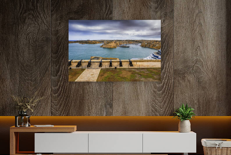 Saluting Battery at Grand Harbour in Malta by Socratubik