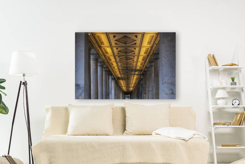 Museum Island Colonnade In Berlin by Socratubik