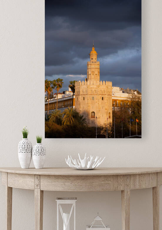 Torre del Oro in Seville by Socratubik