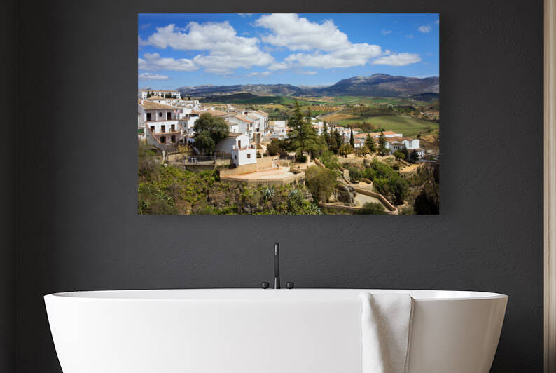 Town Of Ronda In Spain by Socratubik