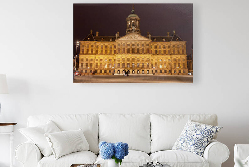 The Royal Palace In Amsterdam by Socratubik