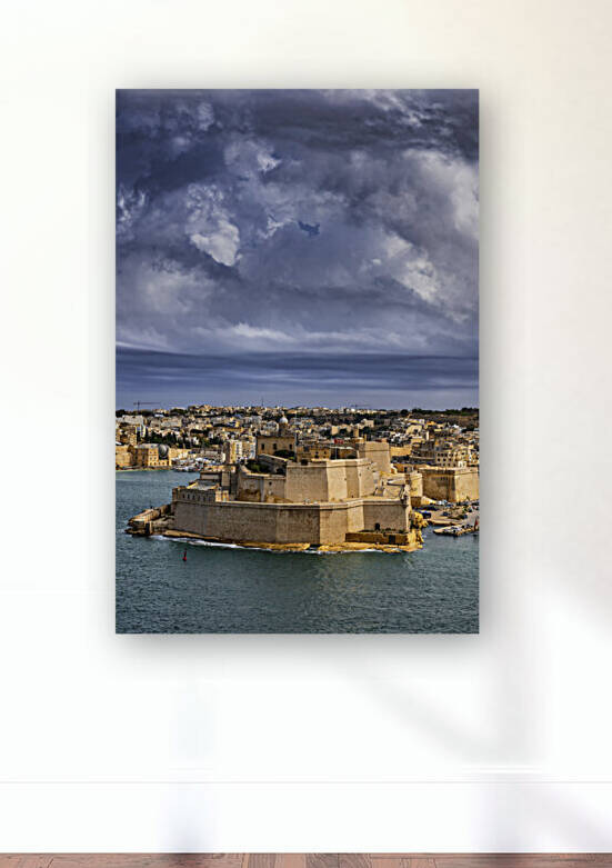 Fort St Angelo In Birgu Malta by Socratubik