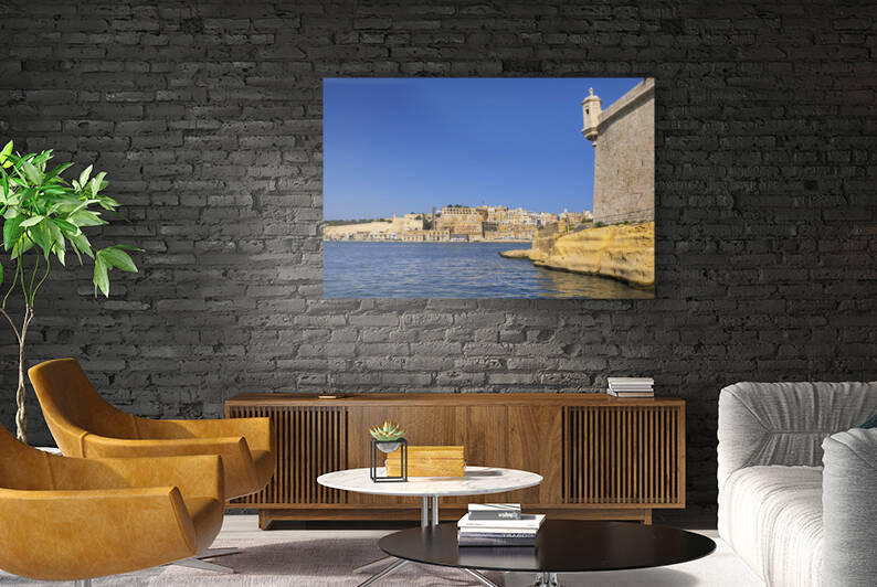 Valletta From Below Fort St Angelo by Socratubik