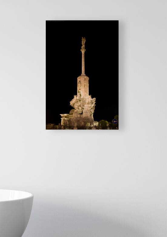 Triumph of Saint Rafael at Night In Cordoba by Socratubik