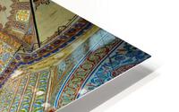 Blue Mosque Interior HD Metal print