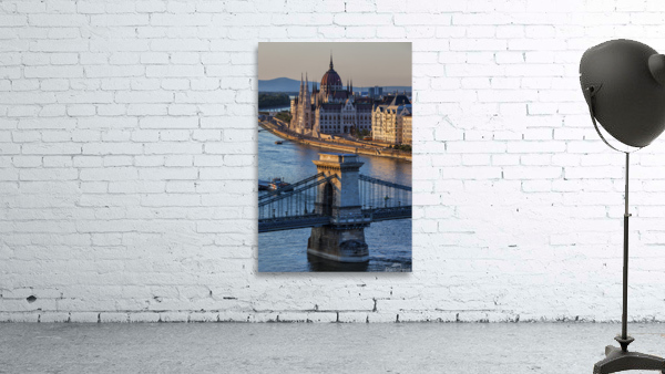 Budapest at Sunset Wall Preview