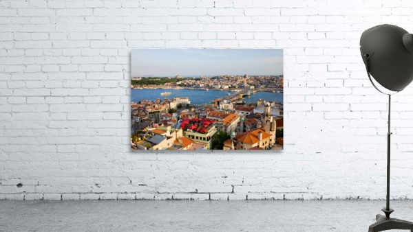 Istanbul Cityscape Wall Preview
