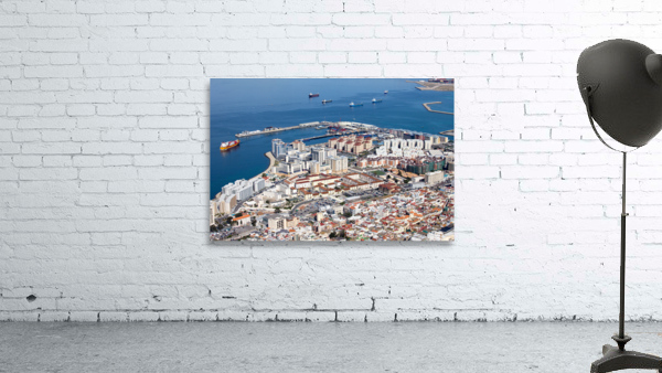 Gibraltar Cityscape Wall Preview