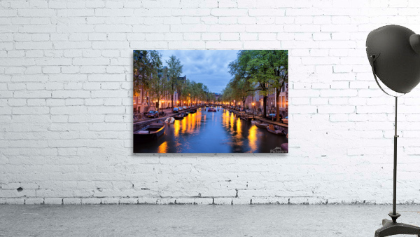 Evening In Amsterdam Wall Preview