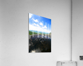 Mountain Water Drop Acrylic Print