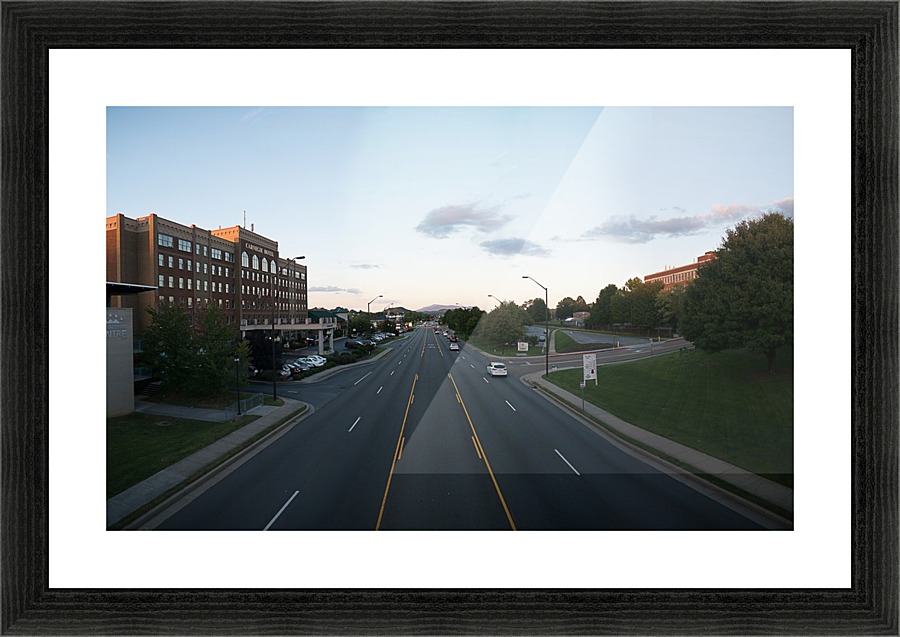 Bridge Panorama1 Picture Frame print