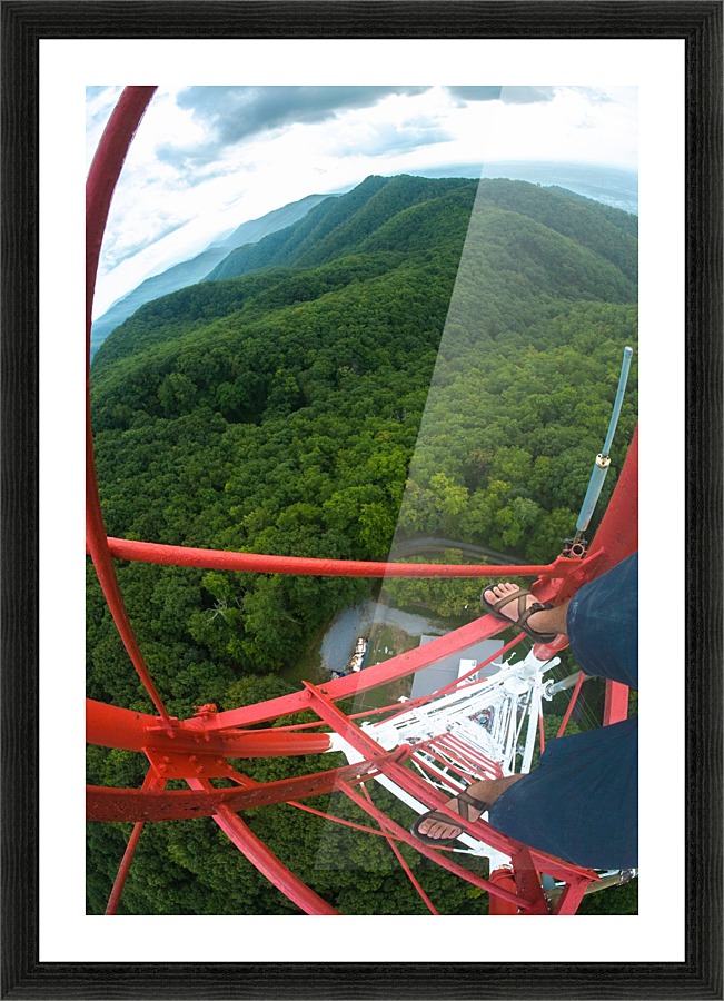 Buffalo Mt. Firetower Picture Frame print