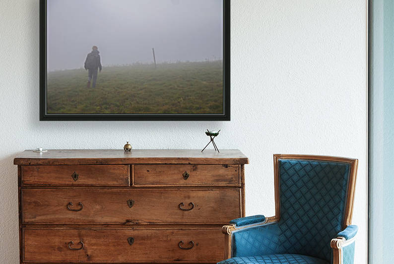 Foggy Path by Forrest Blais